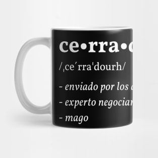 Definicion de Cerrador Mug